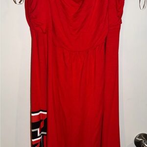 Texas Tech Red Women’s Strapless Dress